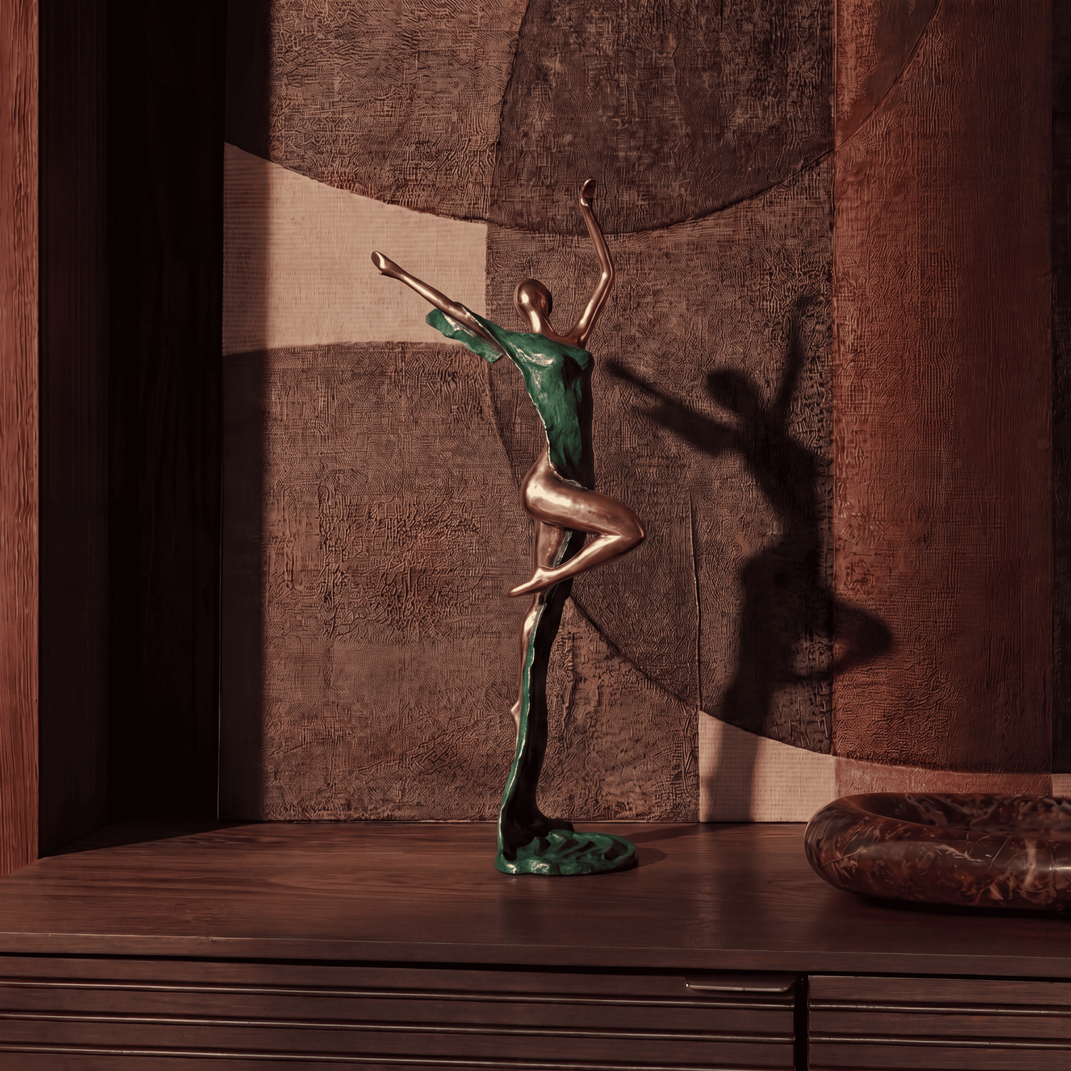 Bronze Sculpture -  Dancing Muse 05