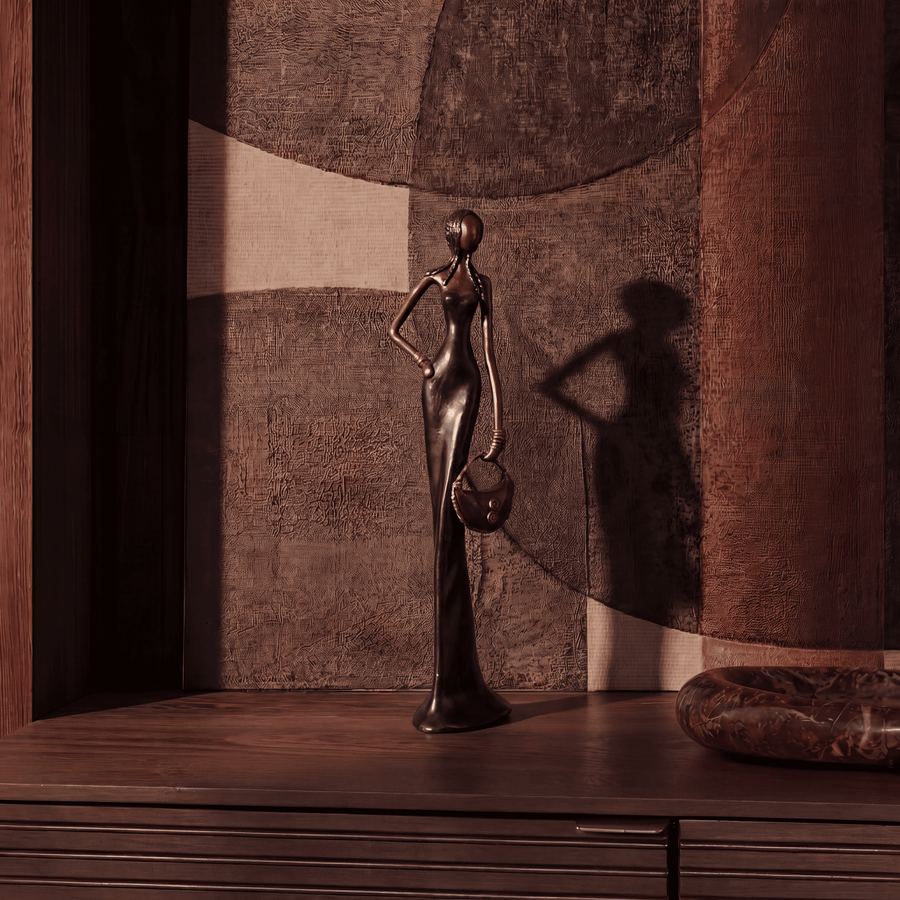The Muse 18 - West African Bronze Statue