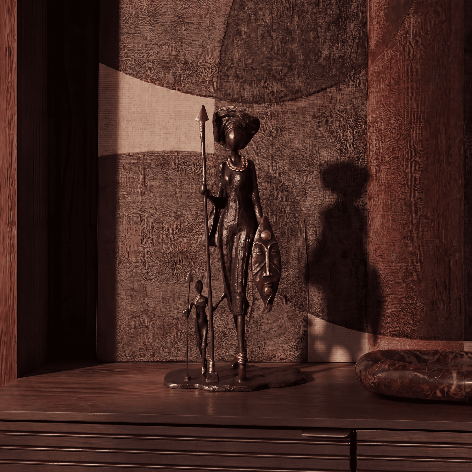 Bronze Sculpture - Mama IFE 01