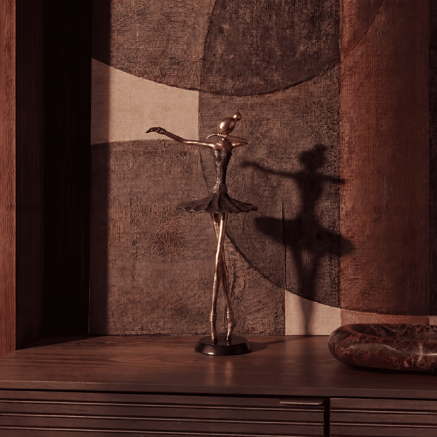 Bronze Sculpture - The Ballerina 01