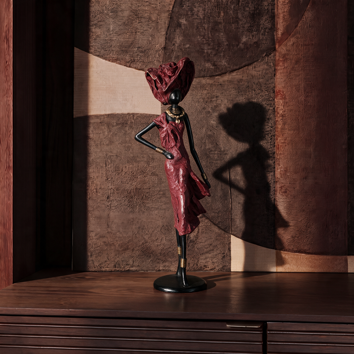 The Muse 33 - West African Bronze Statue