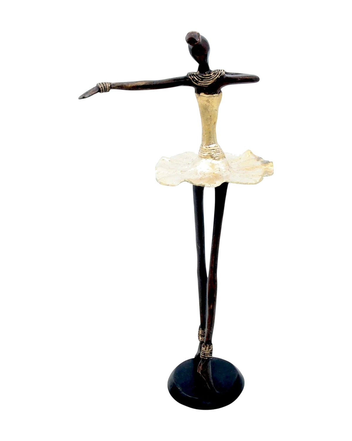 The Ballerina 10, hand-cast bronze sculpture, view 5