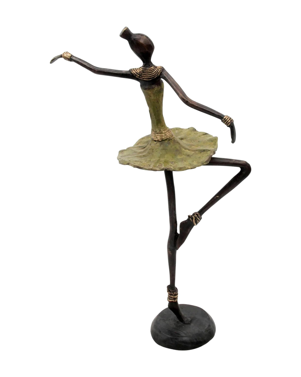 The Ballerina 11, hand-cast bronze sculpture, view 4